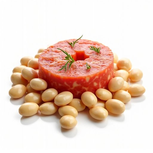 Immagine di fagioli e tonno